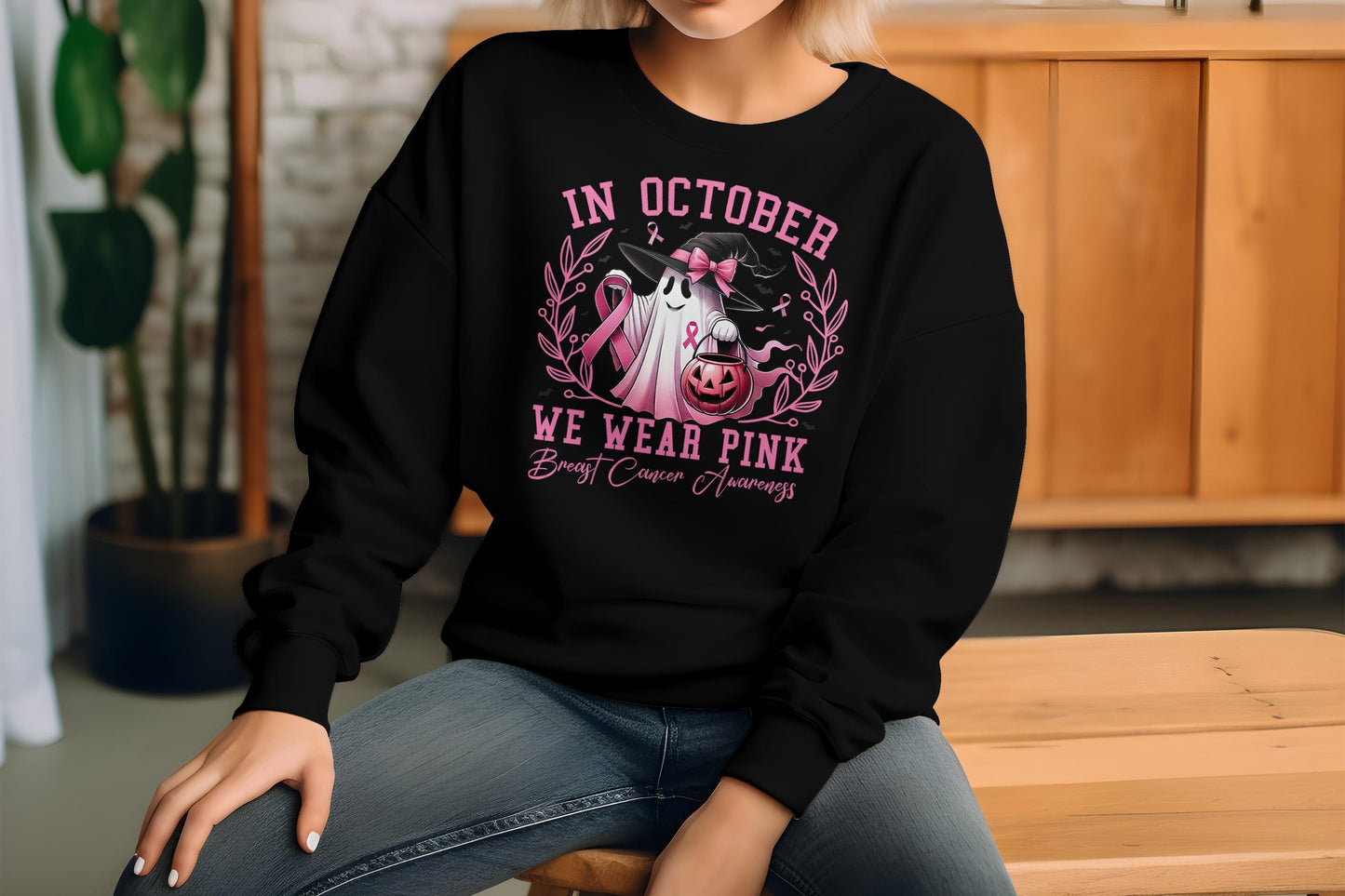 In October We Wear Pink -DTF Full Colour transfers